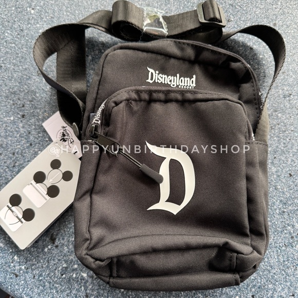 Disney Parks Disneyland Resort Black Collection Crossbody Bag - Picture 1 of 2